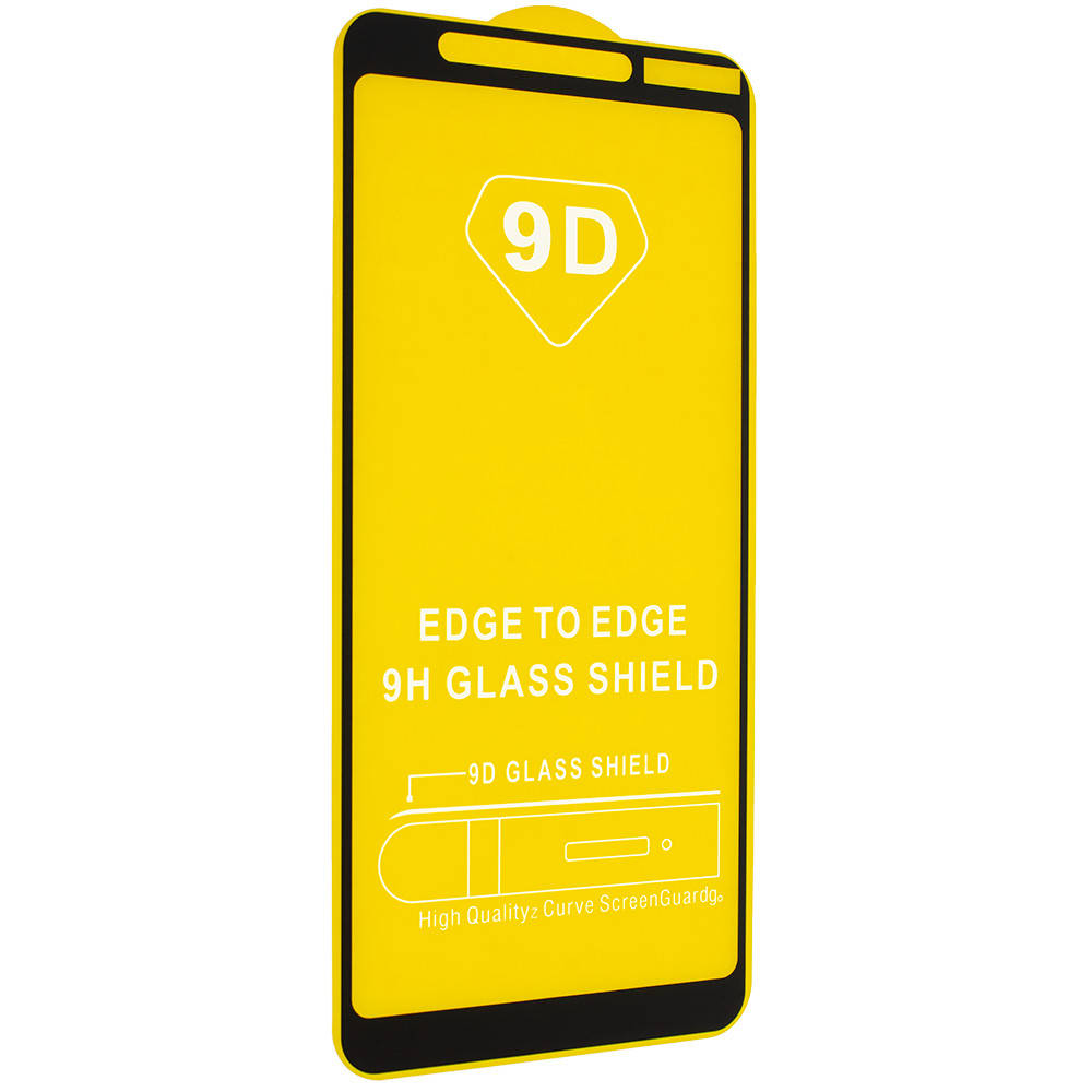 

Защитное стекло 9D Glass для Nokia 3.1 Plus TA-1104 Black (7105), Черный