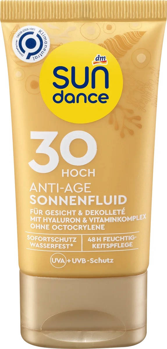 

Sundance Sonnenfluid Anti Age LSF 30 Антивозрастной солнцезащитный флюид для лица и зоны декольте СПФ 30 50 мл