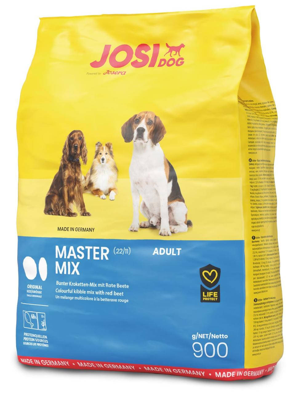 

Josera JosiDog Master Mix 0,9 кг - микс разноцветных крокет для собак