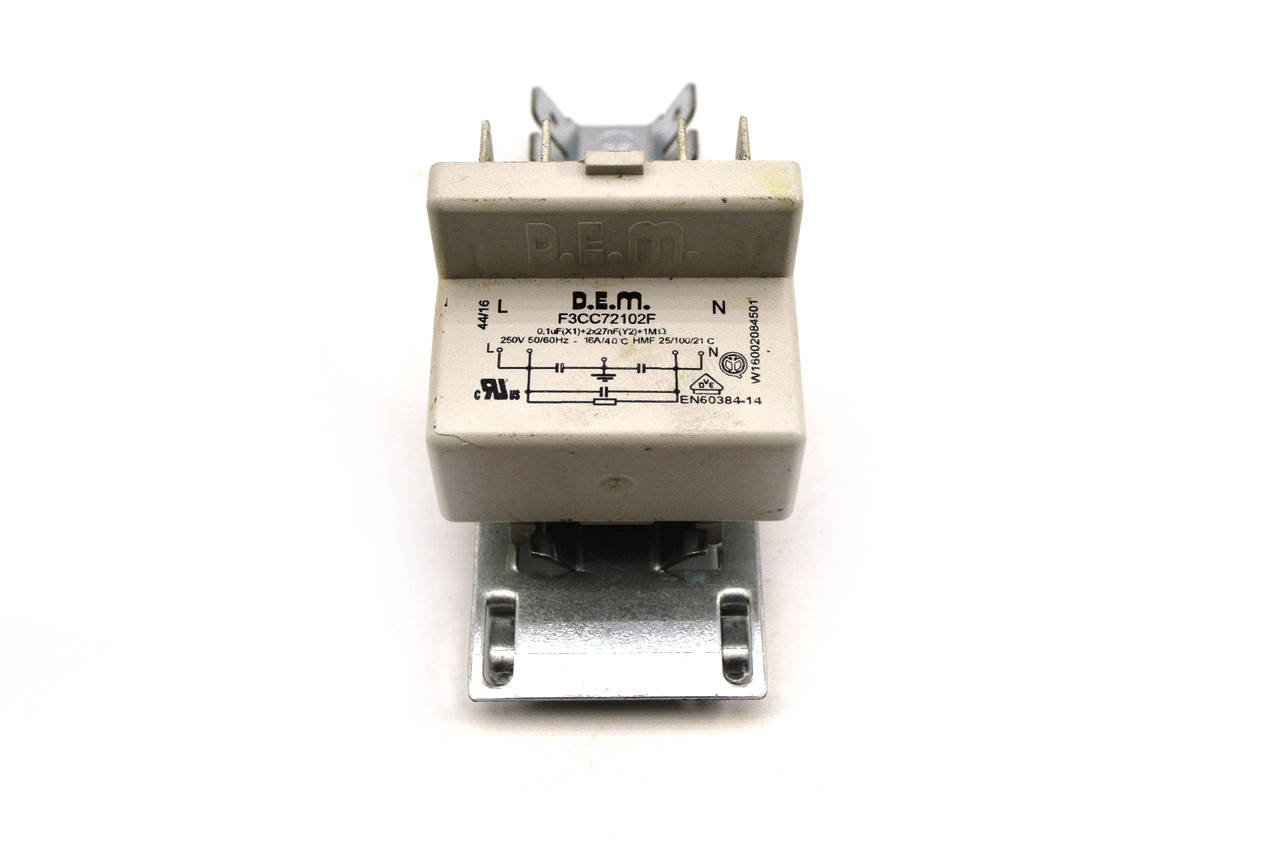

Сетевой фильтр для стиральной машины Ariston (DEM F3CC72102F) - C00143383