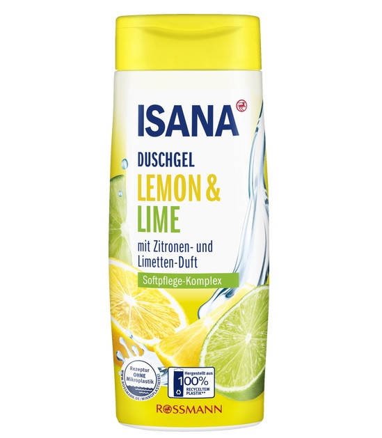 

Гель для душа Isana Lemon & Lime 300 ml