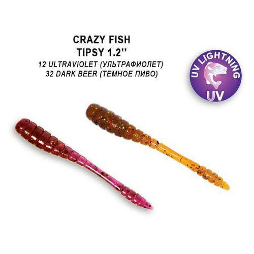 

Силикон Crazy Fish Tipsy 1,2" 69-30-12/32-6 кальмар