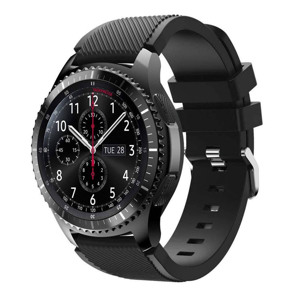 

Ремешок 22 мм BeWatch ECO для Samsung Galaxy Watch 46mm | Samsung Gear S3 Черный (1021101.3)