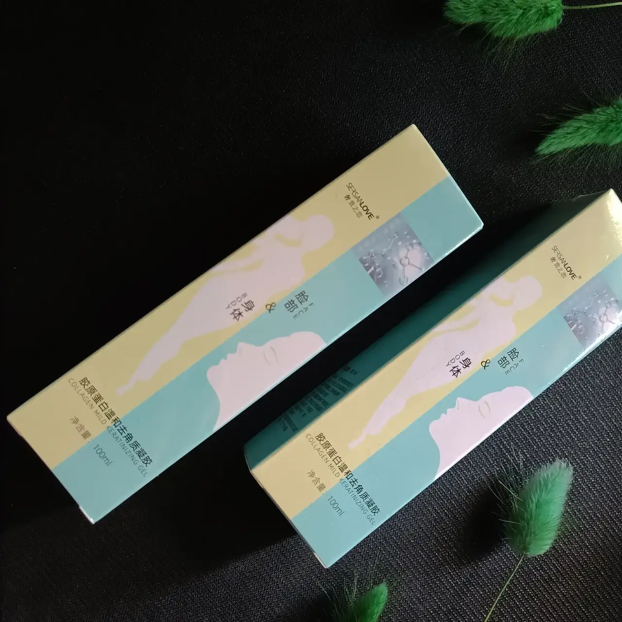 

Пилинг-скатка для лица и тела SERSANLOVE Mild Keratinizing Gel с коллагеном 100 мл