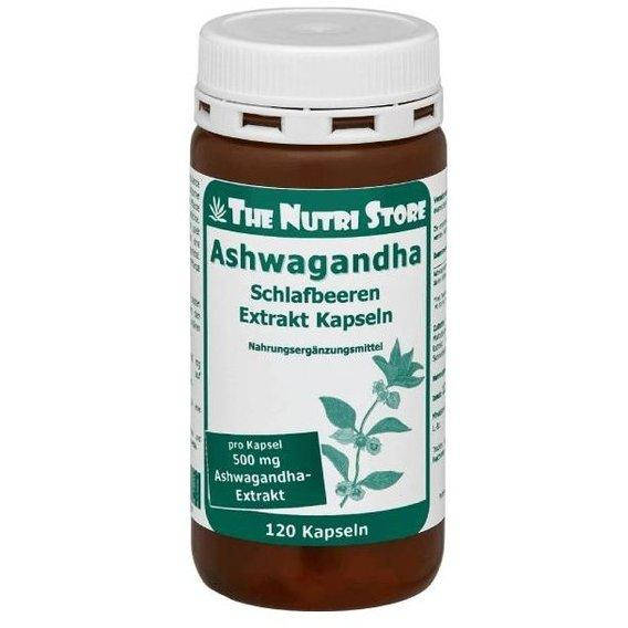 

Ашваганда The Nutri Store Ashwagandha Berry Extract 500 mg 120 Caps ФР-00000152