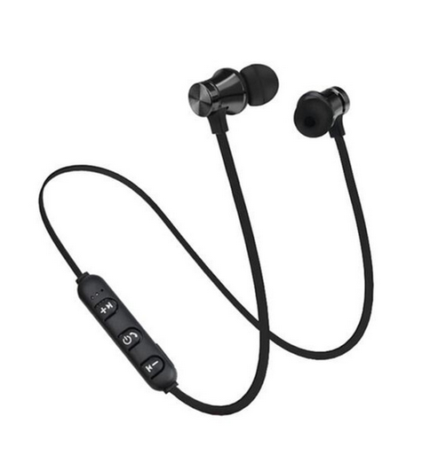 

Вакуумные беспроводные Bluetooth наушники "Athlete Sport" Чёрный, black