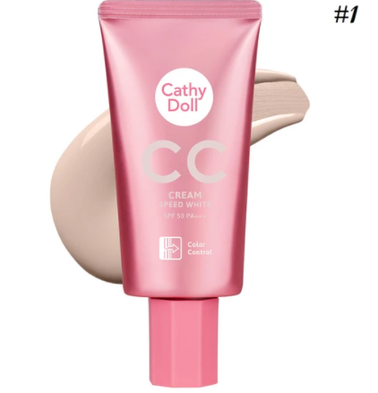 

СС крем для коррекции цвета лица Karmart Cathy Doll Speed White CC Cream SPF 50 PA+++ (Корея)