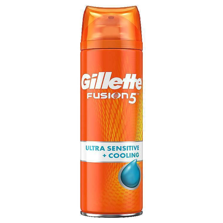 

Чоловічий гель для гоління Gillette Fusion 5 Ultra Sensitive для чутливої шкіри, 200 мл
