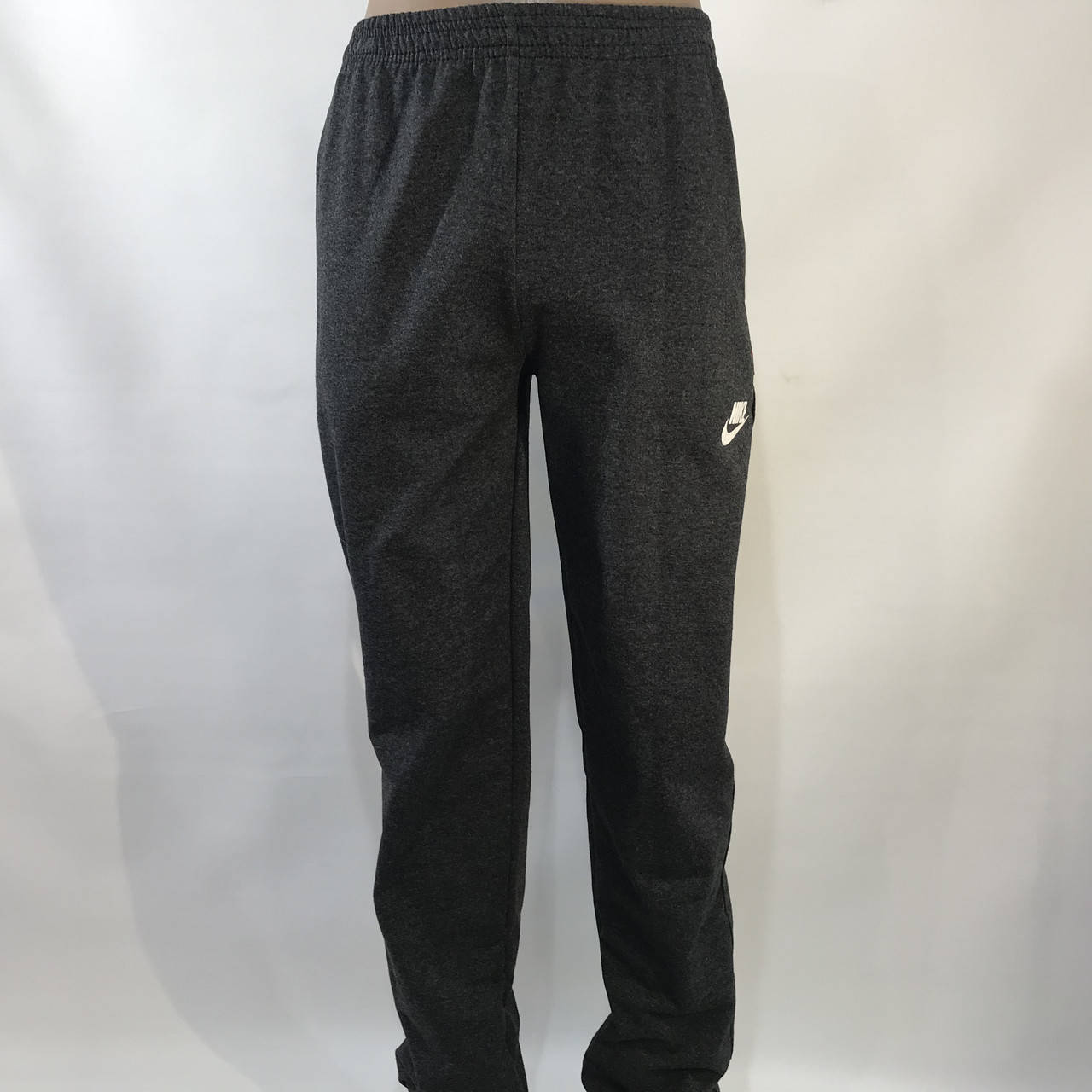 

Штаны мужские под манжет весенние (больших размеров) х/б темно серые, Серый