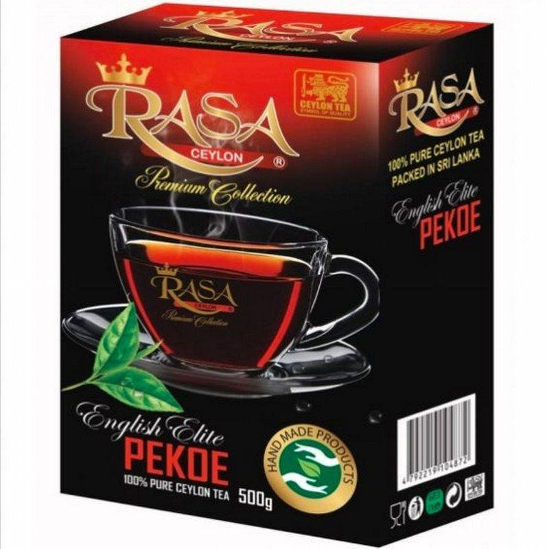 

Элитный черный чай Pekoe ТМ Rasa 500 гр
