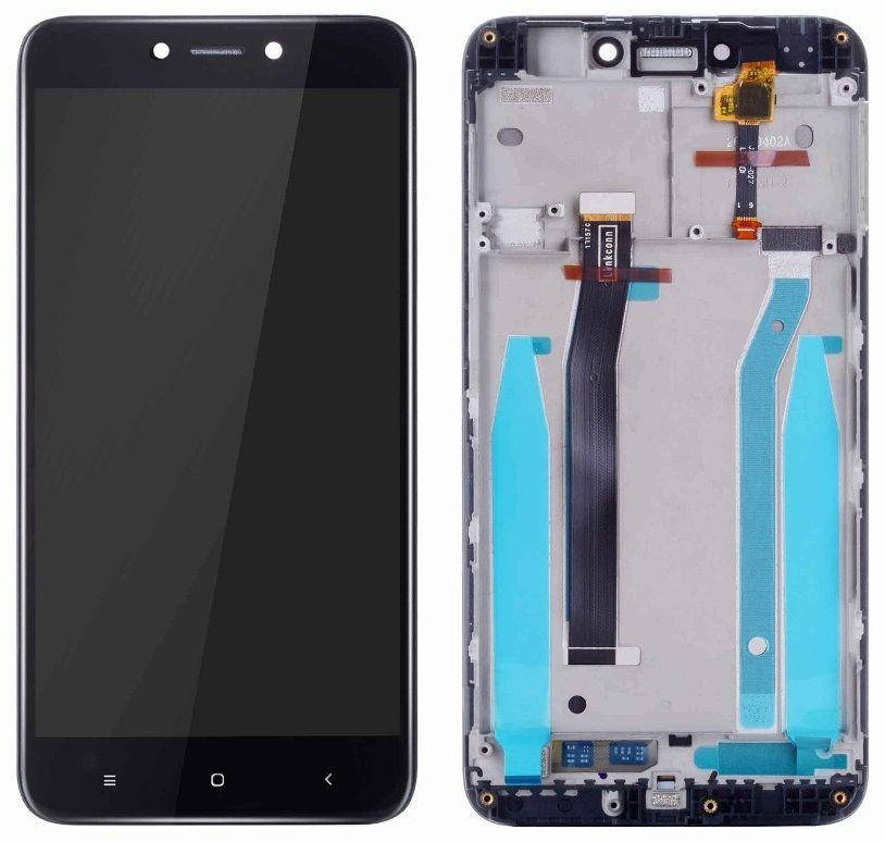 

Дисплей Xiaomi Redmi 4X, Redmi 4X Pro с тачскрином и рамкой, Китай, черный