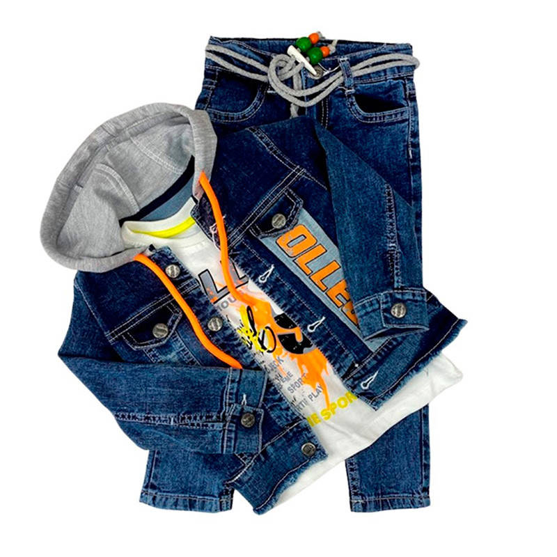 

Костюм - тройка для мальчика 92-116 см (2-6л.) арт.21095, 2 цвета