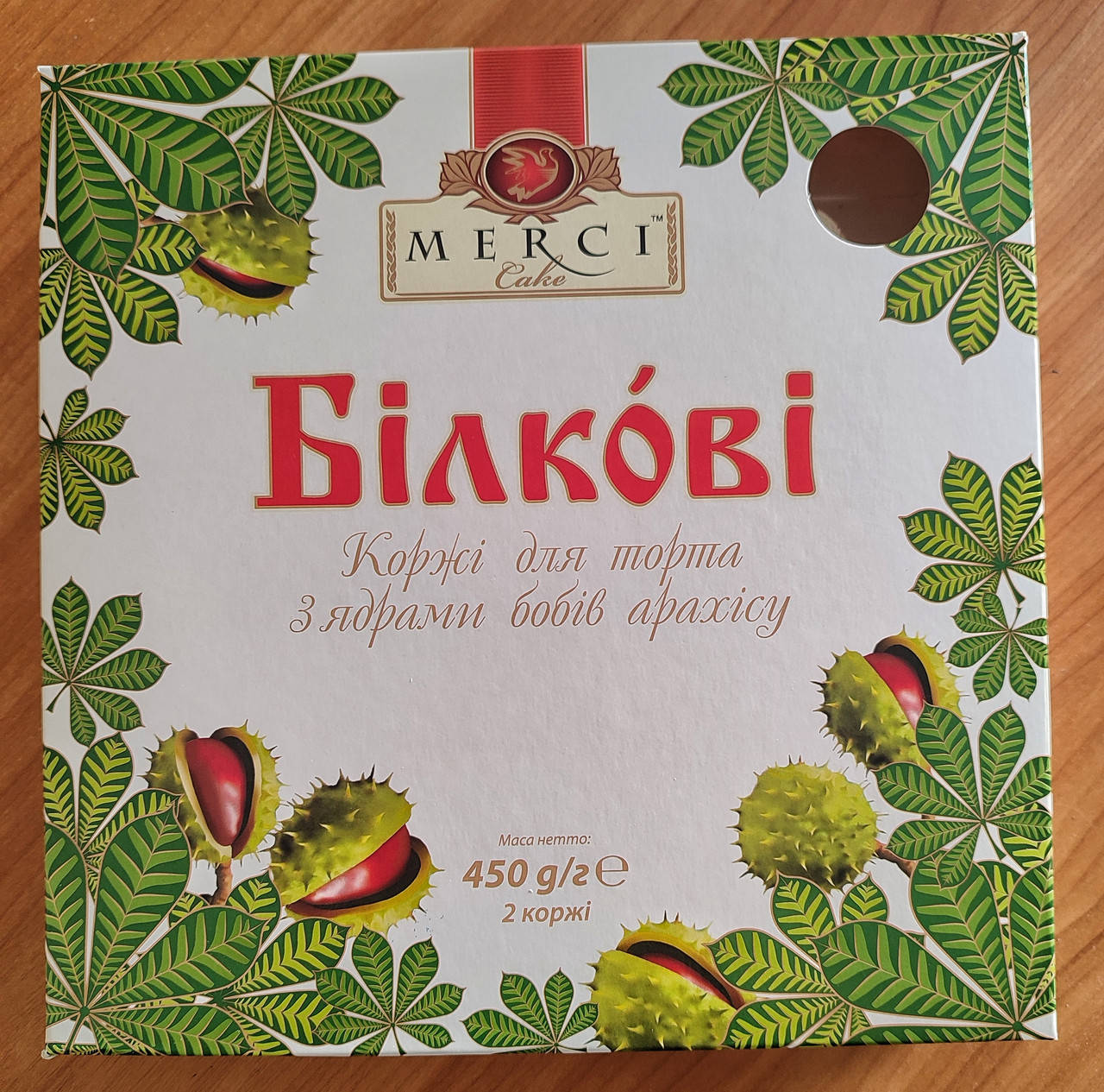 

Білкові коржі