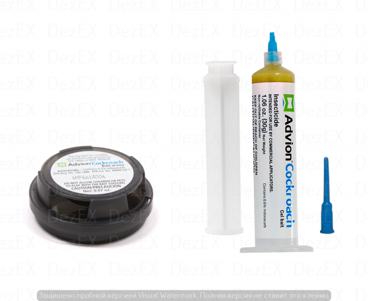 

Гель-шприц от тараканов Advion Cockroach Gel Syngenta + ловушка Advion Cockroach