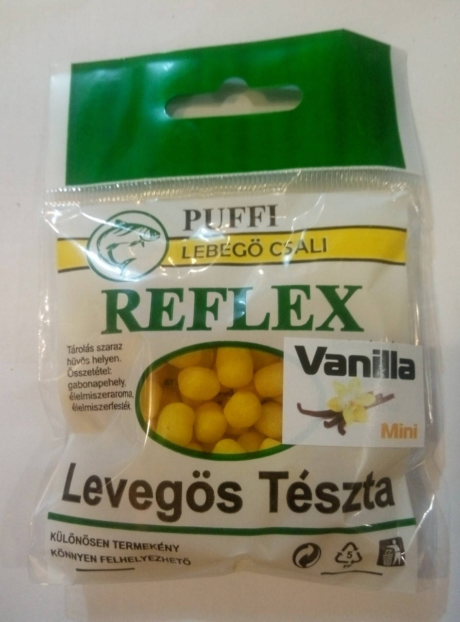 

Наживка Reflex Puffi ( Ваниль) мини 10 гр.