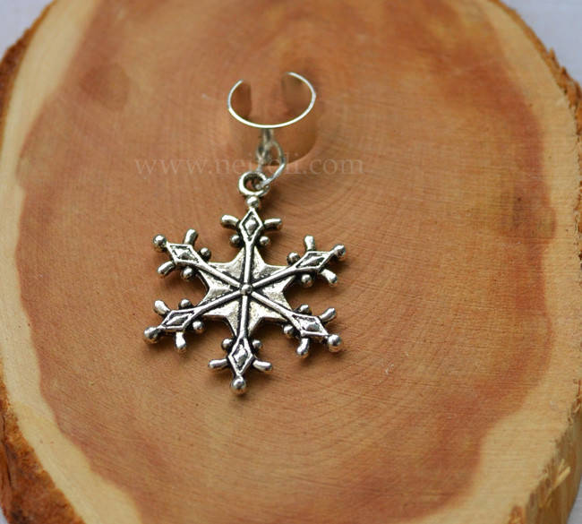 

Кафф "Большая снежинка"