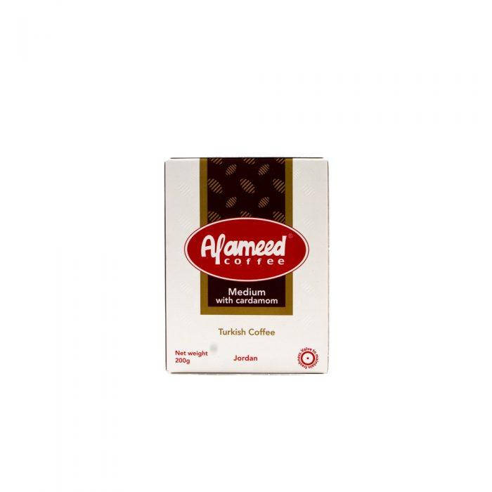 

Кофе Al Ameed medium с кардамоном 200 грамм