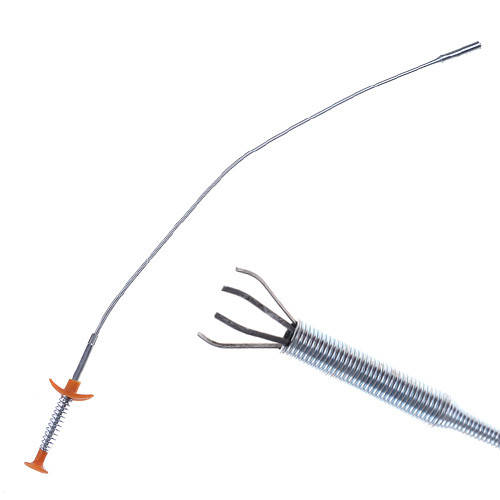 

Экстрактор захват цанговый на пружине, гибкий 60см