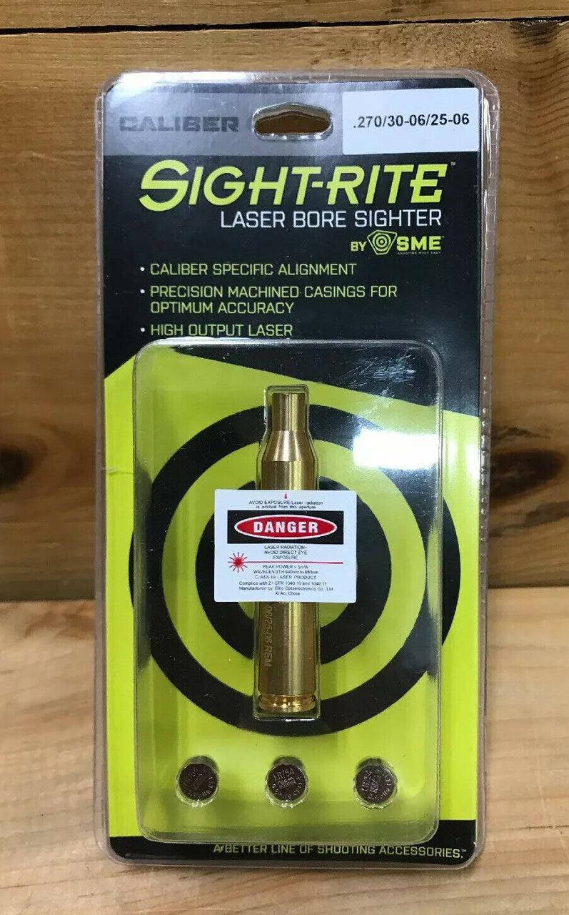 

Лазерный патрон SME 30-06 SPRG, .270WIN, 25-06 REM для пристрелки