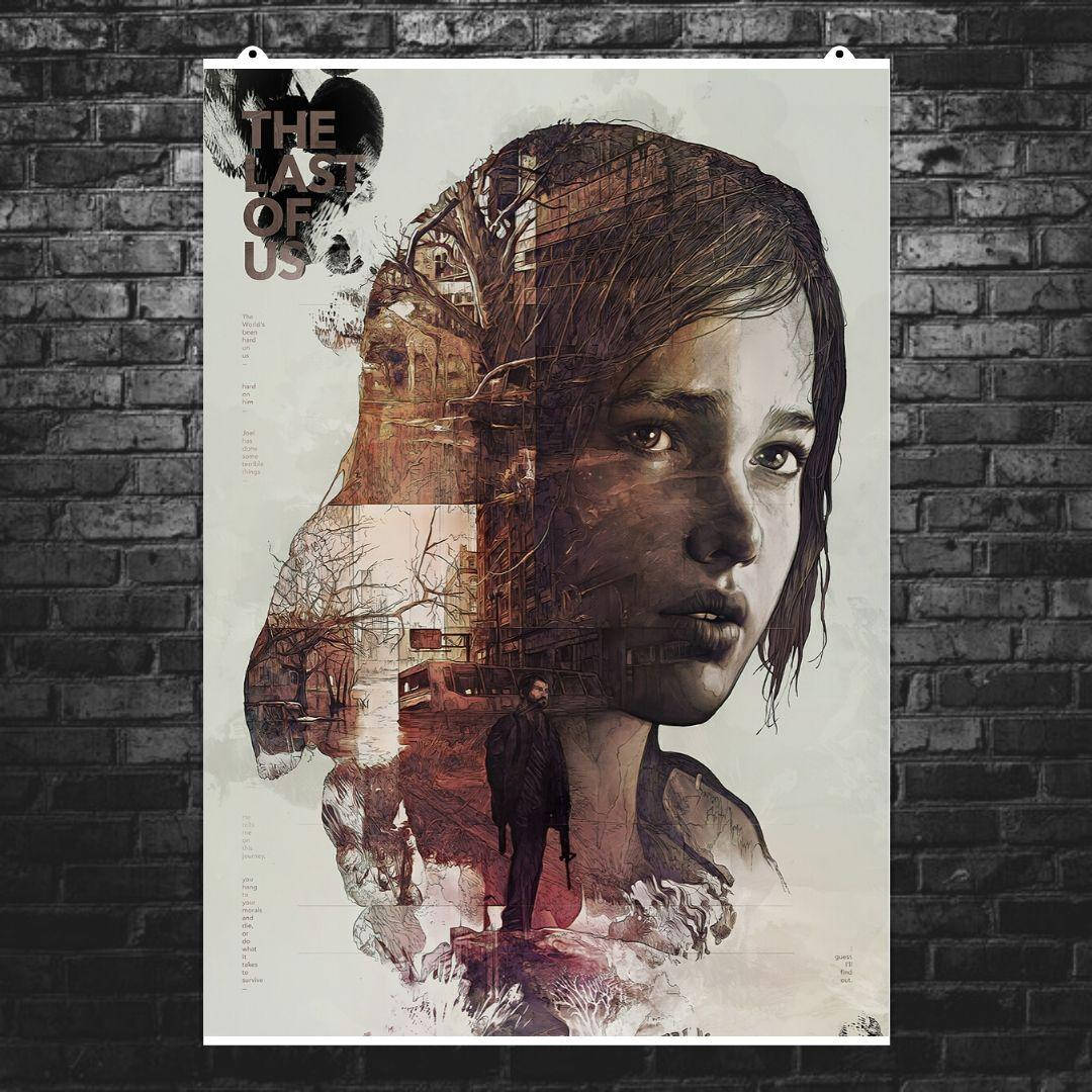 

Постер "Last Of Us, Элли, коллаж". Последние из нас, Одни из нас. Размер 42x30см (A3). Полуглянец