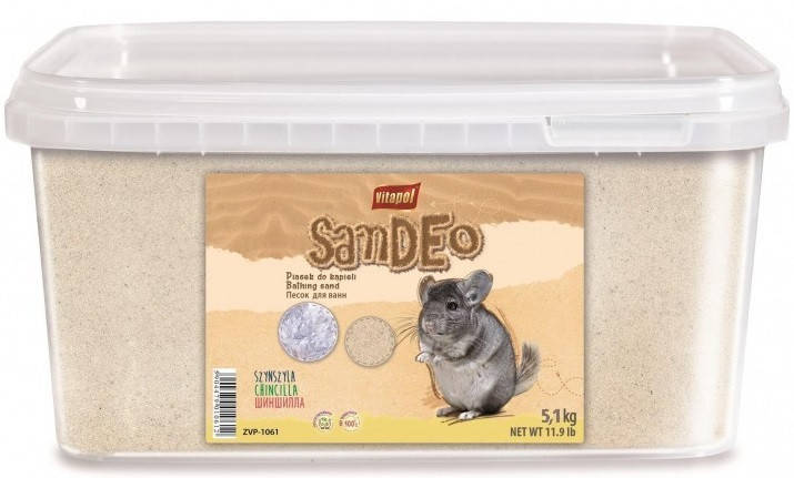 

Пісок Vitapol Samdeo для шиншил 5,1 кг