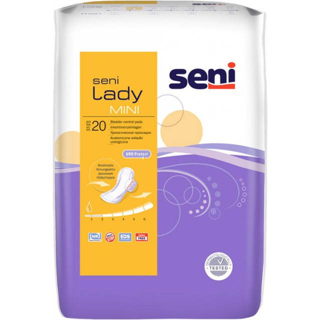 

Урологические прокладки SENI Lady Mini 20 шт.