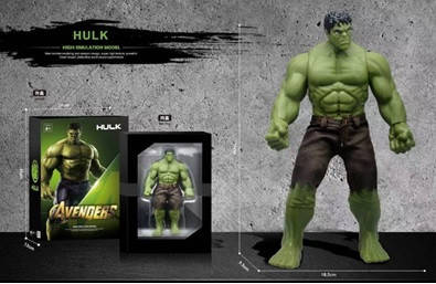 

Игровая фигурка Hulk Avengers Marvel Халк зелёный игрушка 30 см (9898-10)