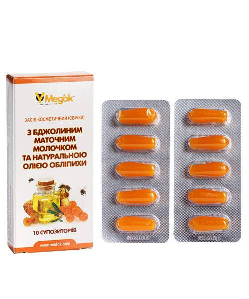 

Фитосвечи с маточным молочком