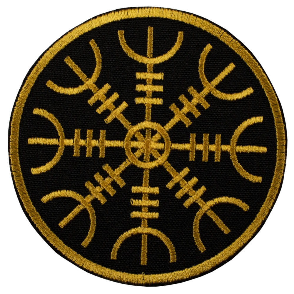 

Нашивка с вышивкой ШЛЕМ УЖАСА AEGISHJALMR-1 Logo