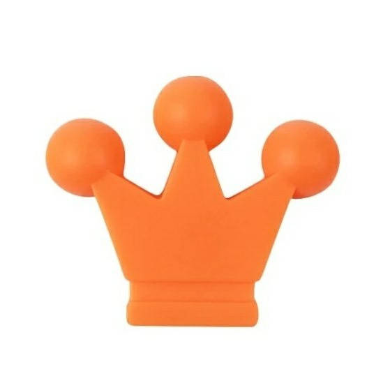 

Корона средняя бусина силиконовая Оранжевый