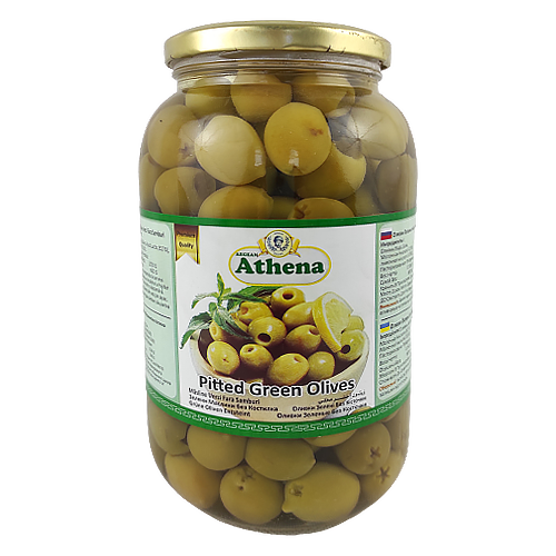 

Оливки без кістки Азена Athena 600/1250g 9шт/ящ (Код : 00-00000576)