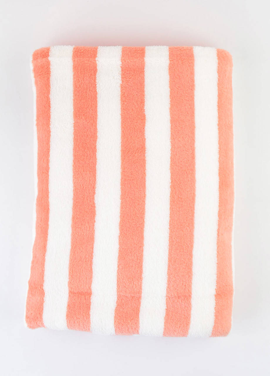 

Полотенце банное микрофибра Полоска (оранжевое), Оранжевый