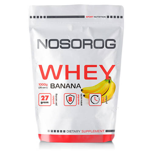 

Протеин Nosorog Whey банан, 1 кг