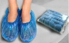 

Бахилы полиэтиленовые 50пар/уп (3 г) TM RIO, Голубой