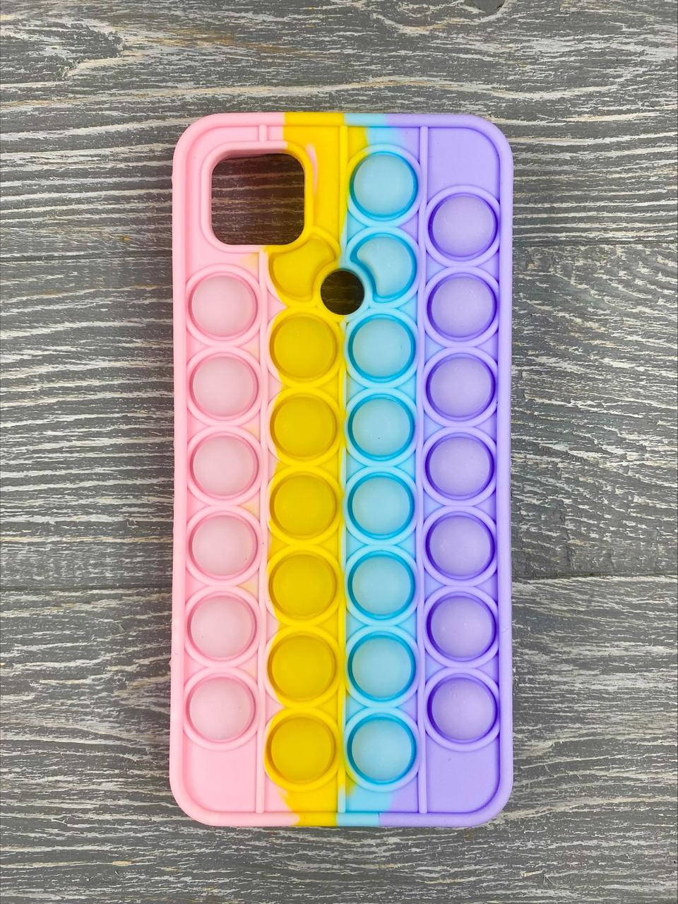 

Чехол Pop it case на Xiaomi Redmi 9C (поп ит на редми 9с), Разные цвета