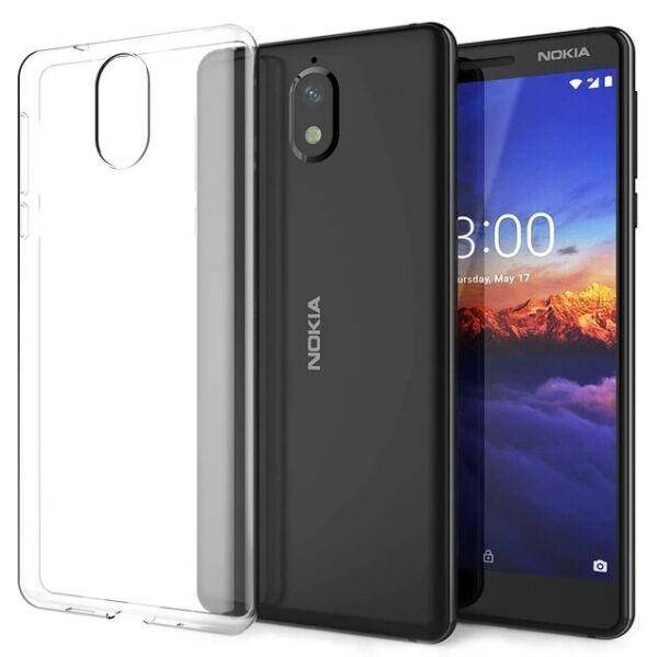 

Силиконовый прозрачный чехол для Nokia (Нокиа) 3, Разные цвета