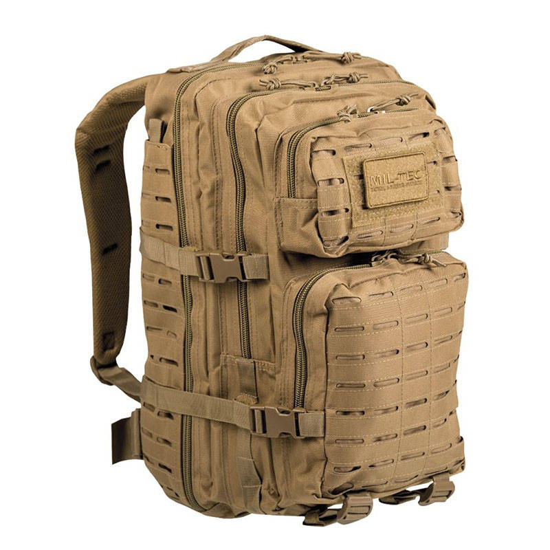 

Рюкзак USA Assault "Laser" 36L , coyote. Mil-tec, Германия., Оливковый
