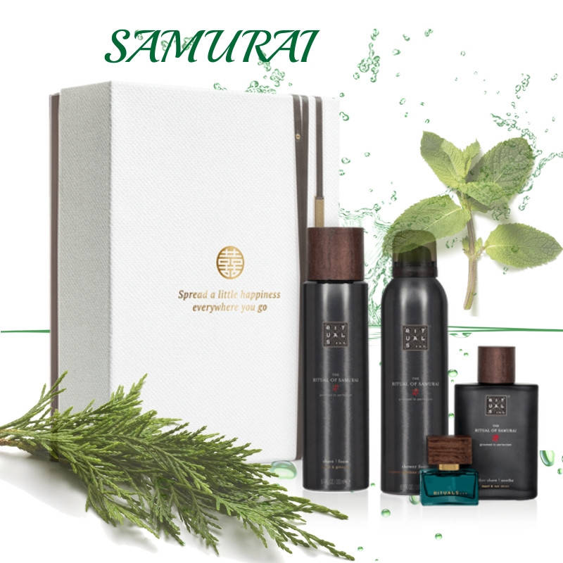 

Rituals. Подарочный набор "Samurai". Освежающий ритуал (L). Производство Нидерланды