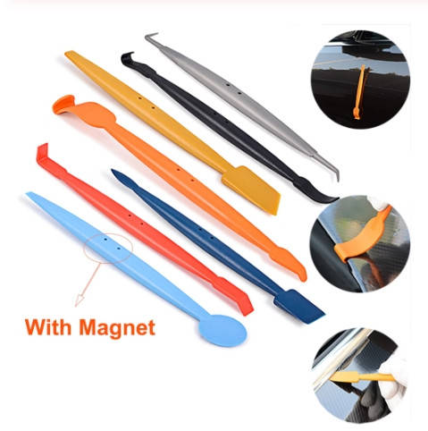 

Набор автомобильных сквиджей с магнитом Tint Tools (7 шт. в уп.)