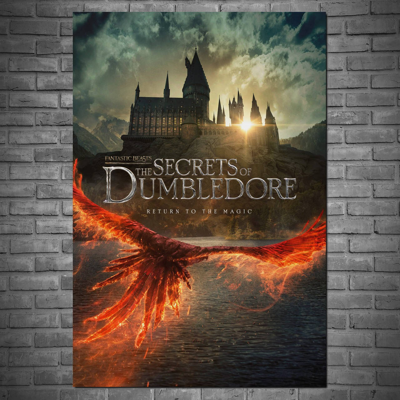 

Плакат "Фантастические твари: Тайны Дамблдора, Fantastic Beasts: The Secrets of Dumbledore (2022)" (артикул