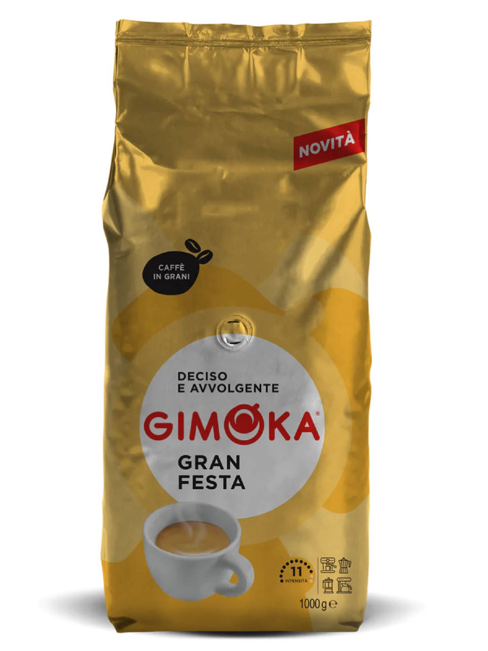 

Кава в зернах Gimoka Gran Festa 1 кг Італія