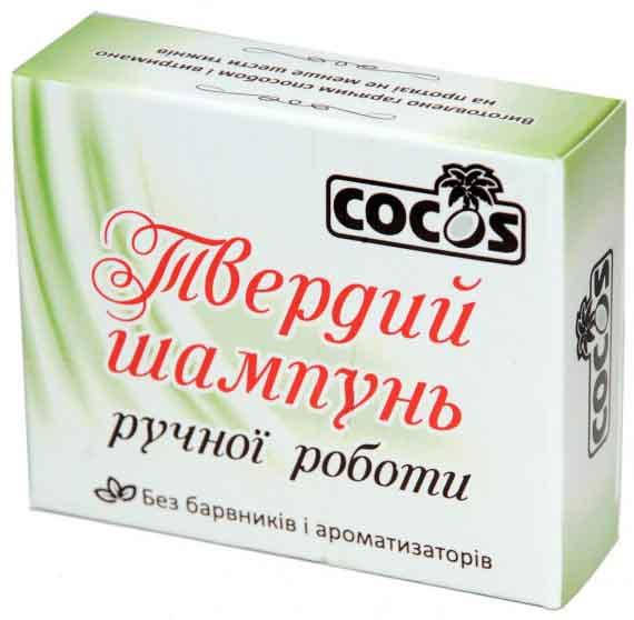 

Твердый шампунь Cocos ручной работы без красителей 100 г