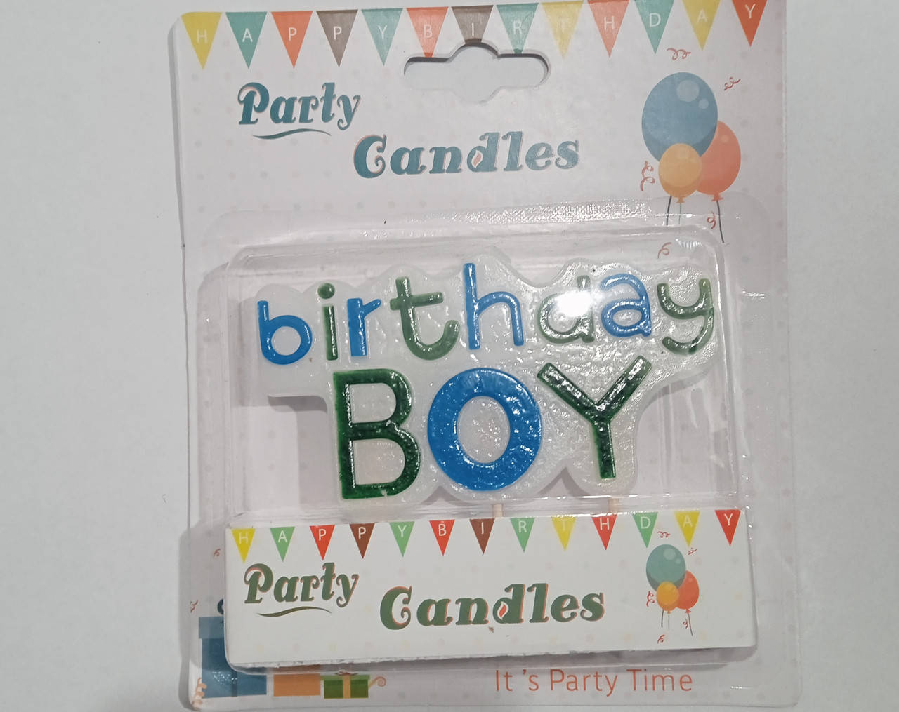 

Свеча в торт " Birthday boy"