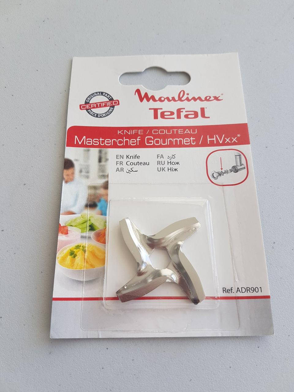 

Нож для мясорубки Moulinex, Tefal ADR901, SS-192595, MS-0926063 шестигранник HV4 HV8