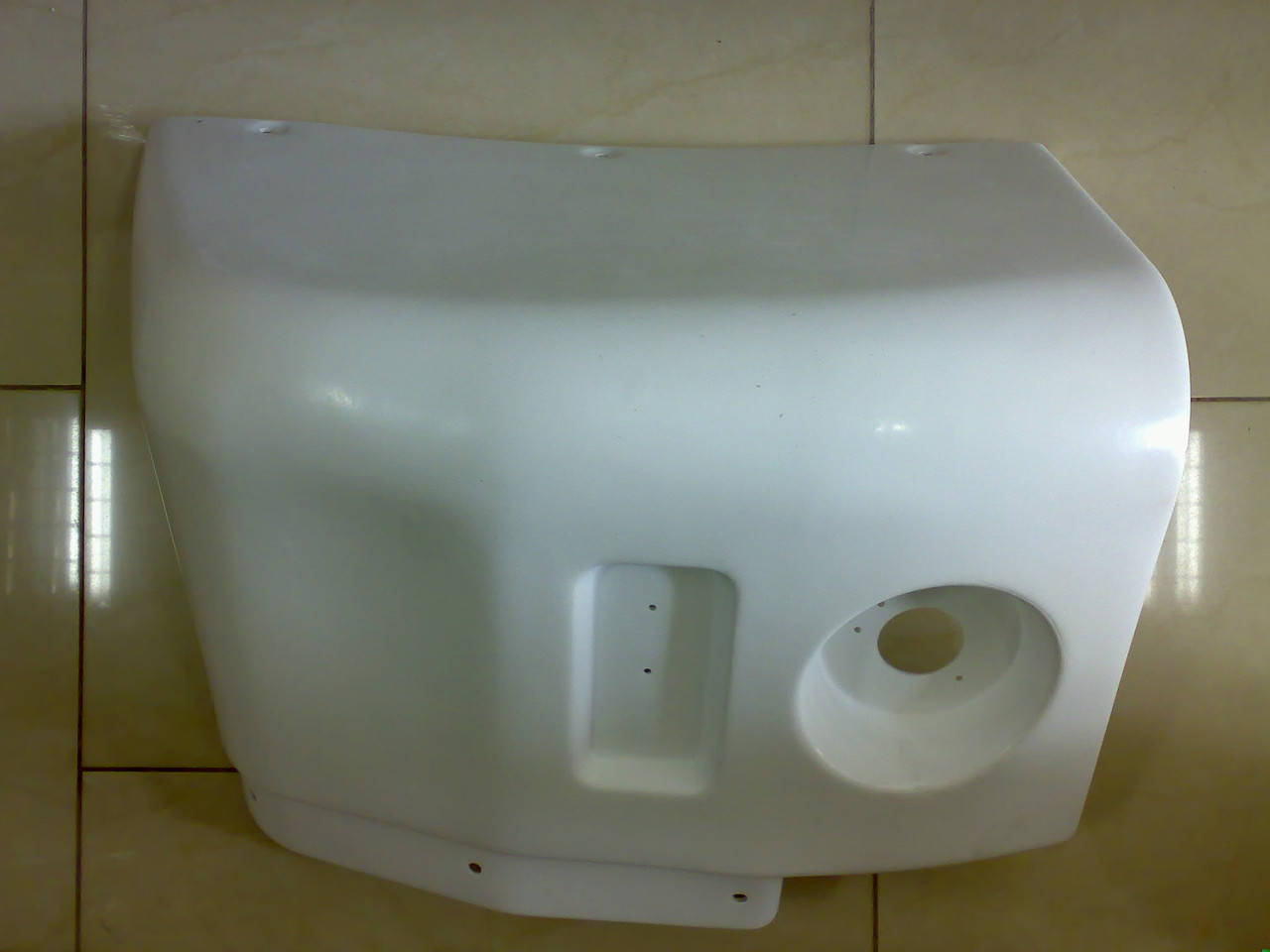 

Бампер задний клык боковой автобус ИВАН