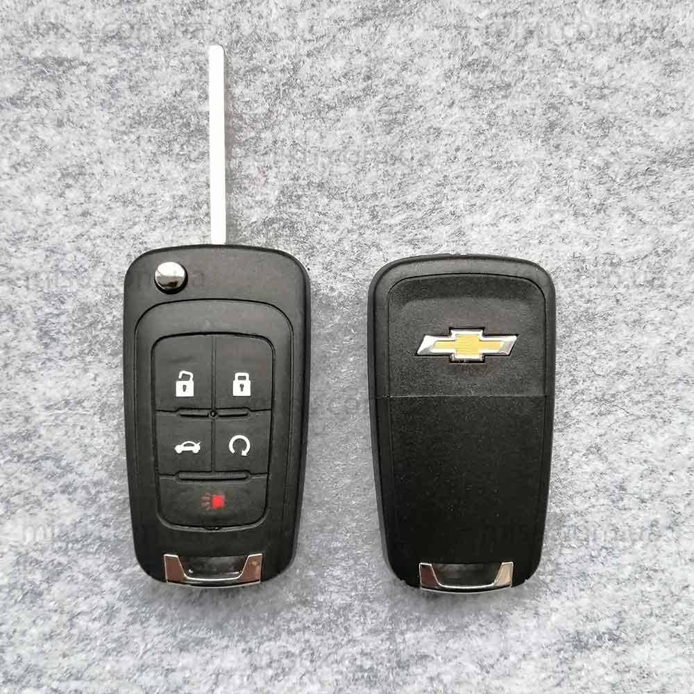 

Корпус ключа Chevrolet выкидной 5 кнопки HU100