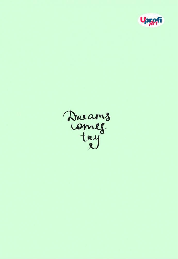 

Блокнот, B6, 64 л., клеевое крепл., без линовки, мат.лам., "Title note", green