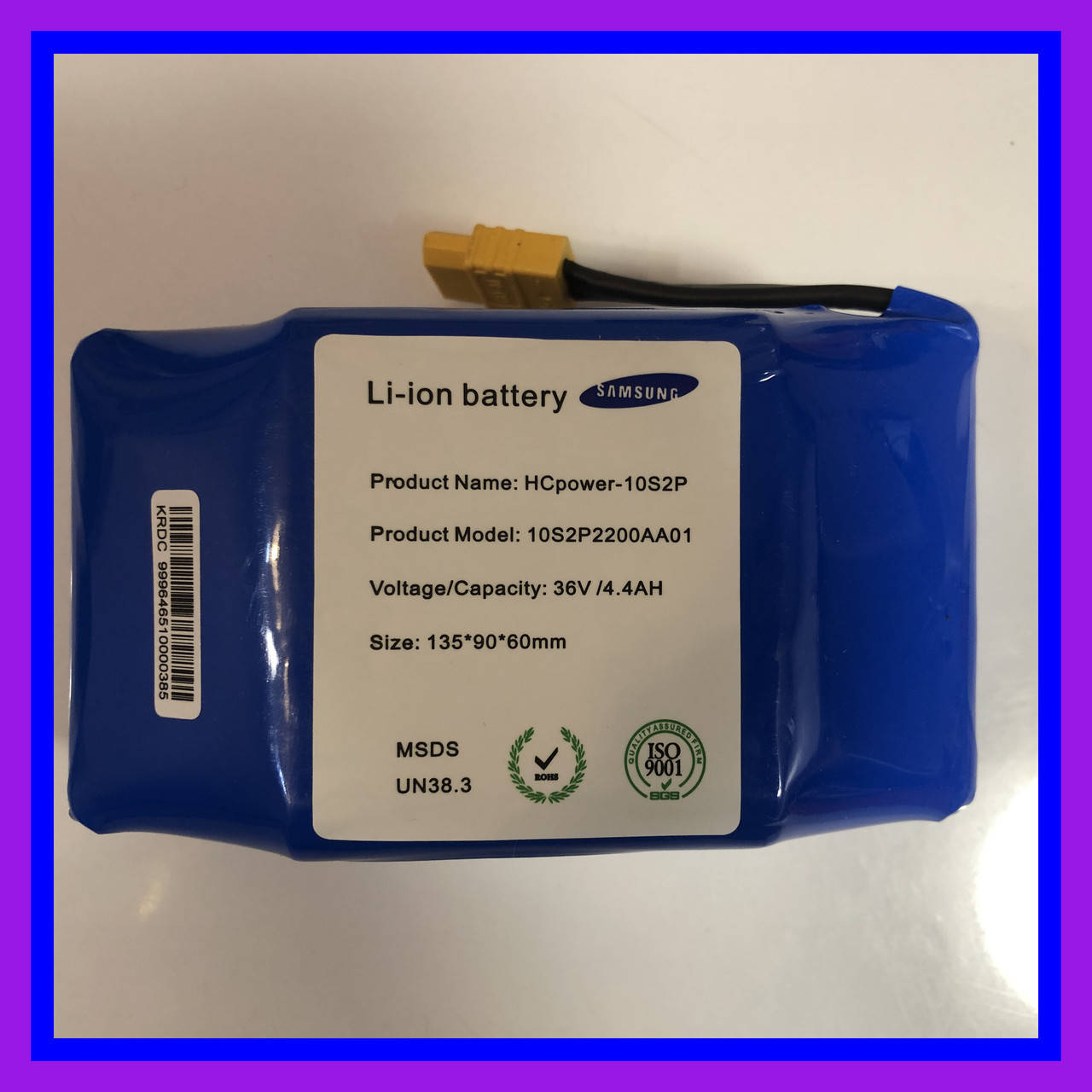 

Аккумулятор батарея для гироскутера гироборда гироборда Li-ion 36V 4.4Ah