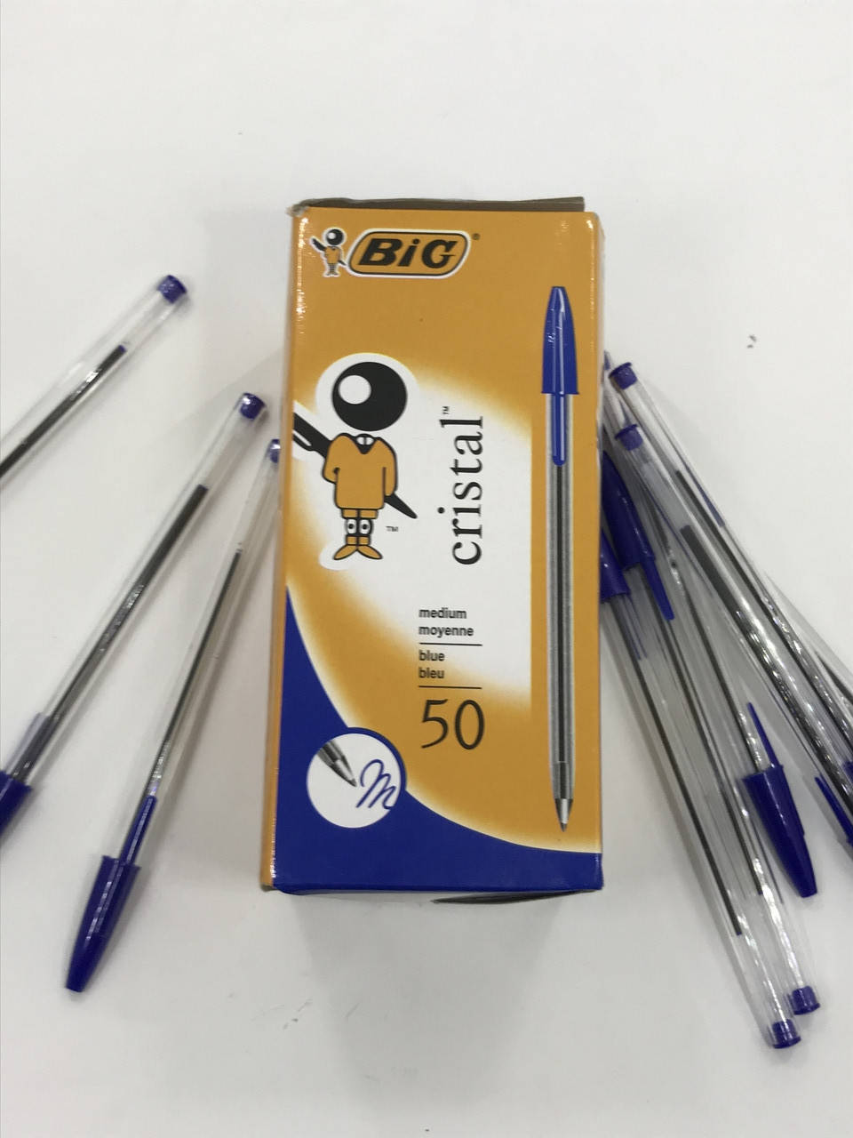 

Ручка шариковая синяя 50 шт