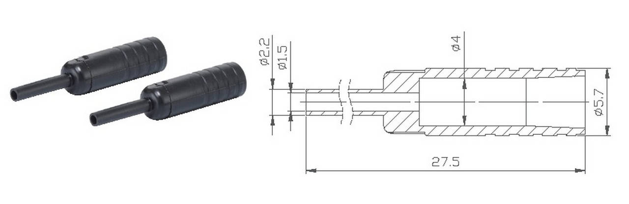 

Кінцевик рубашки перемикання Alligator M4x27.5мм з пильником